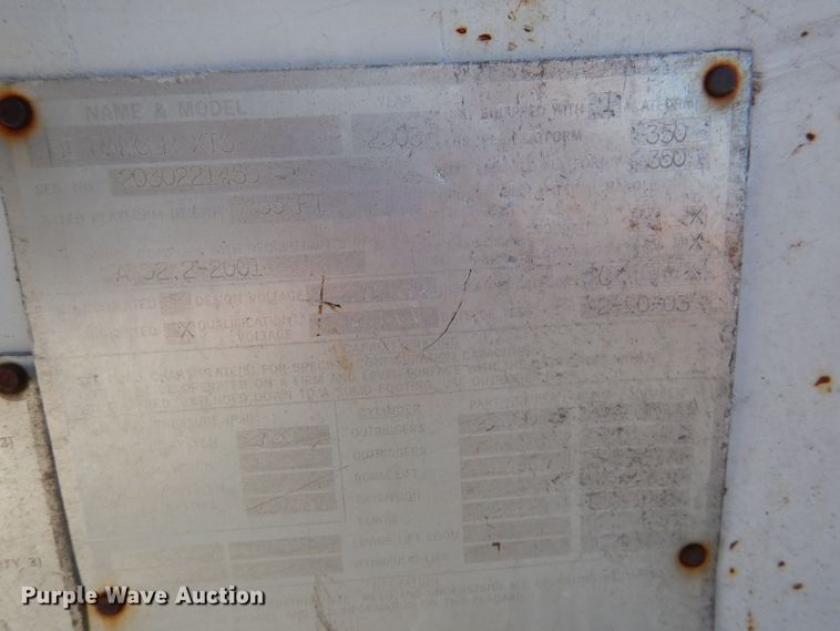 image for item DL4848 2004 International 4300  forestry bucket truck