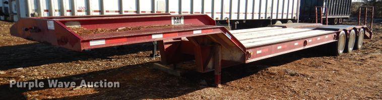 image for item DL4850 Nuttall drop deck equipment trailer