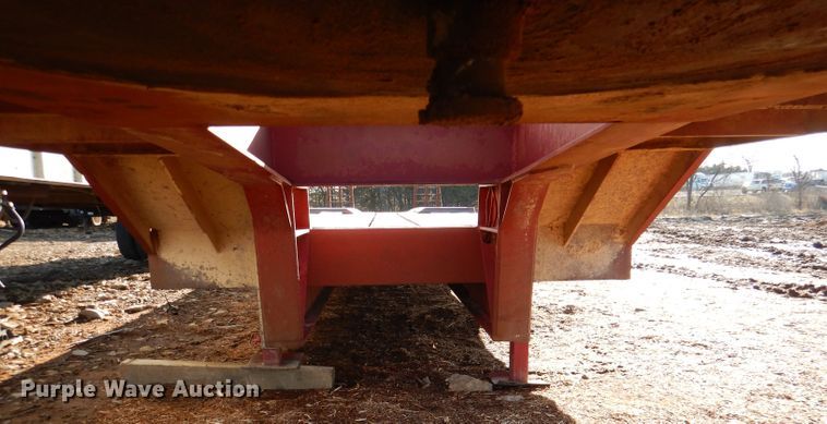 image for item DL4850 Nuttall drop deck equipment trailer