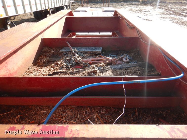 image for item DL4850 Nuttall drop deck equipment trailer