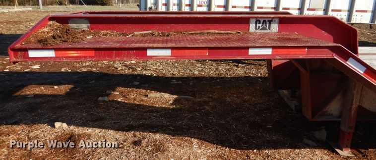 image for item DL4850 Nuttall drop deck equipment trailer