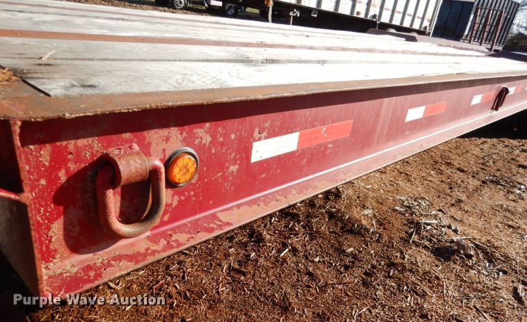 image for item DL4850 Nuttall drop deck equipment trailer