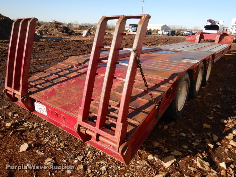 image for item DL4850 Nuttall drop deck equipment trailer