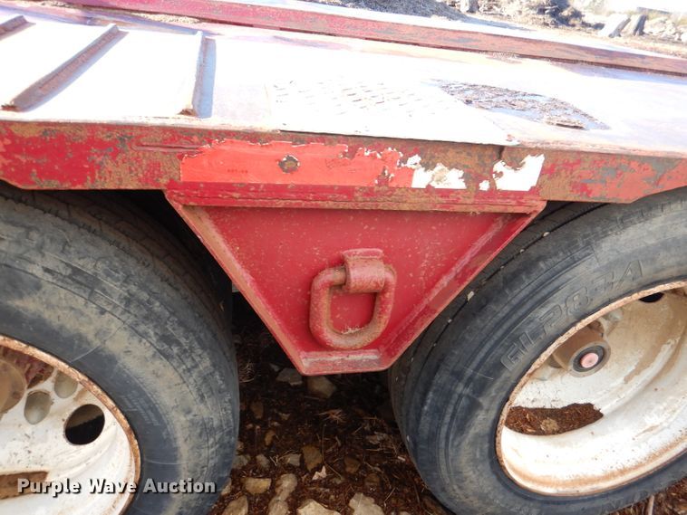 image for item DL4850 Nuttall drop deck equipment trailer