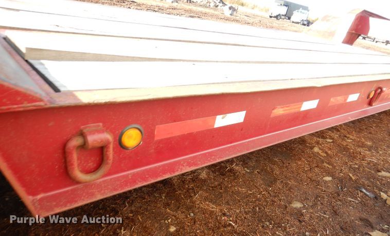 image for item DL4850 Nuttall drop deck equipment trailer