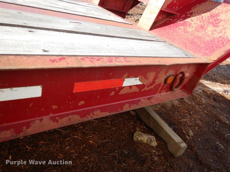 image for item DL4850 Nuttall drop deck equipment trailer