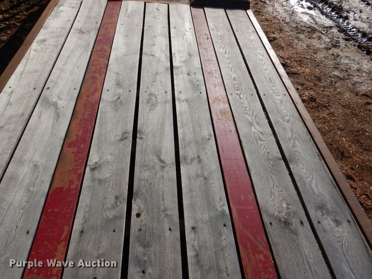 image for item DL4850 Nuttall drop deck equipment trailer