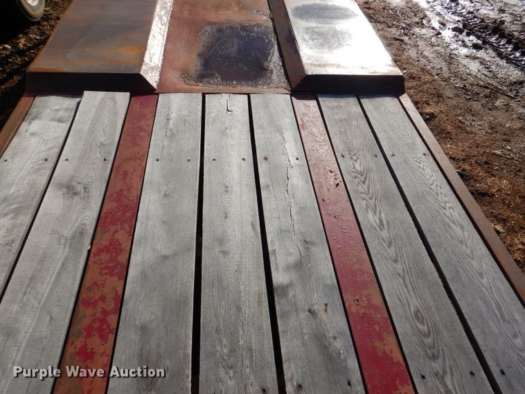 image for item DL4850 Nuttall drop deck equipment trailer