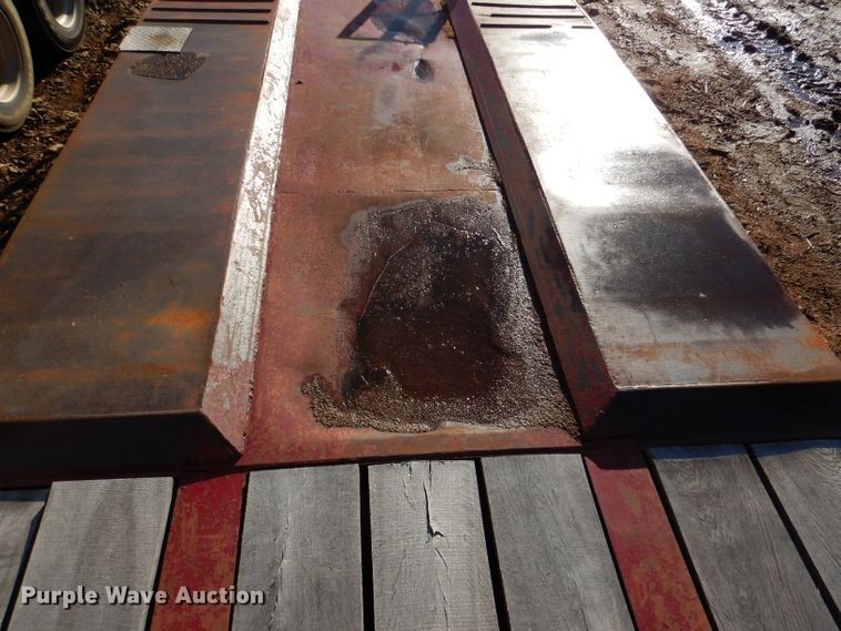 image for item DL4850 Nuttall drop deck equipment trailer