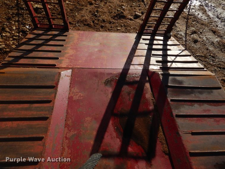 image for item DL4850 Nuttall drop deck equipment trailer