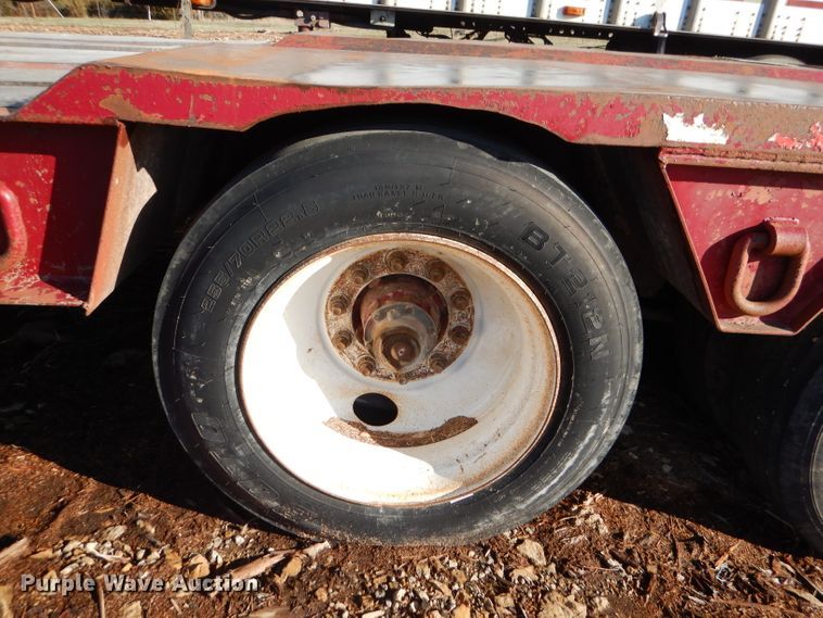 image for item DL4850 Nuttall drop deck equipment trailer