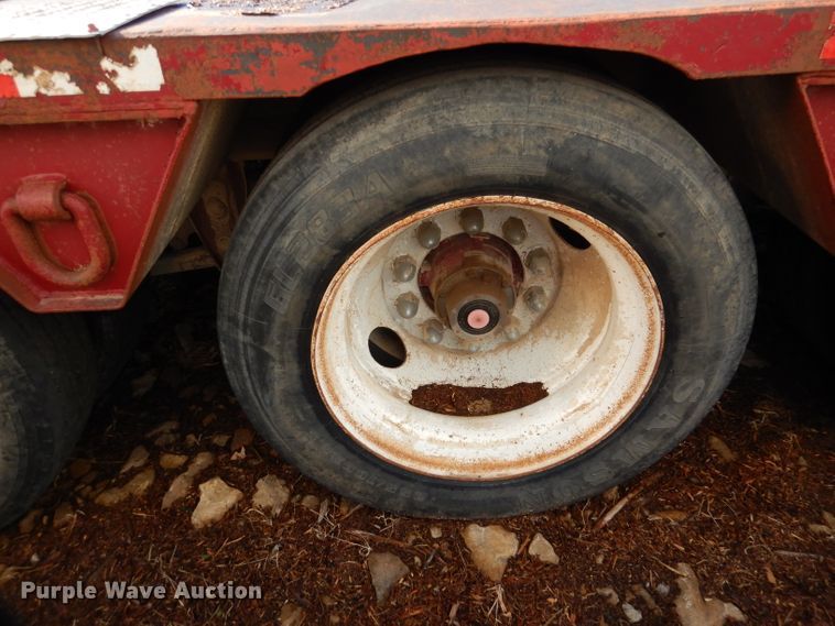 image for item DL4850 Nuttall drop deck equipment trailer