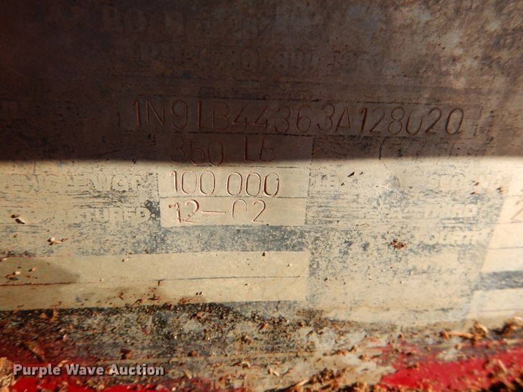 image for item DL4850 Nuttall drop deck equipment trailer