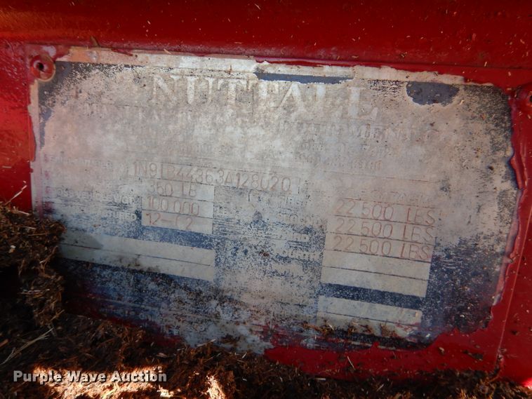 image for item DL4850 Nuttall drop deck equipment trailer