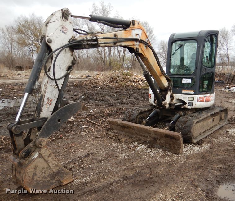 image for item DL4890 2007 Bobcat 435  mini excavator