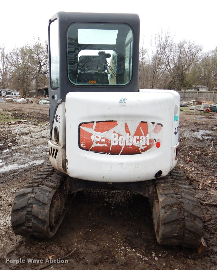 image for item DL4890 2007 Bobcat 435  mini excavator