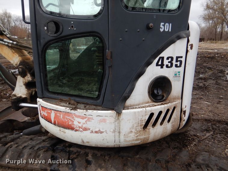 image for item DL4890 2007 Bobcat 435  mini excavator