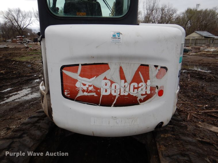 image for item DL4890 2007 Bobcat 435  mini excavator