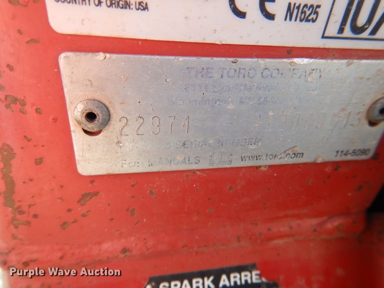 image for item DL4923 Toro TRX26  trencher