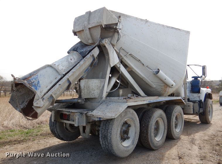 image for item DL4932 1986 Mack DM685S  ready mix truck