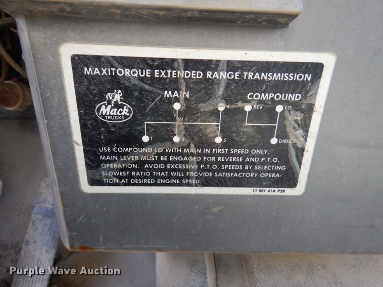 image for item DL4932 1986 Mack DM685S  ready mix truck