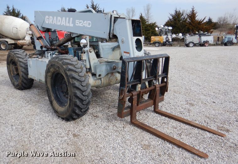 image for item DL4935 2000 Gradall 524D-3S  telehandler