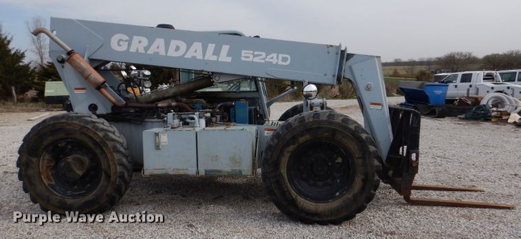image for item DL4935 2000 Gradall 524D-3S  telehandler