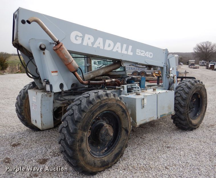 image for item DL4935 2000 Gradall 524D-3S  telehandler