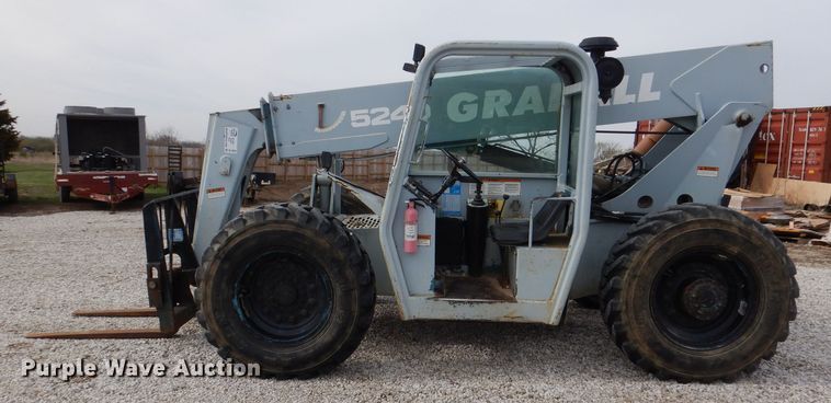 image for item DL4935 2000 Gradall 524D-3S  telehandler