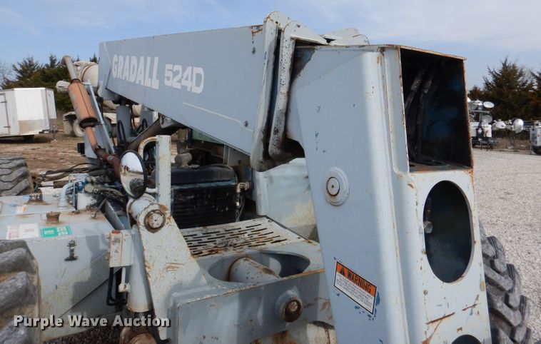 image for item DL4935 2000 Gradall 524D-3S  telehandler