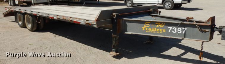 image for item DM2828 2008 EW Trailers  equipment trailer