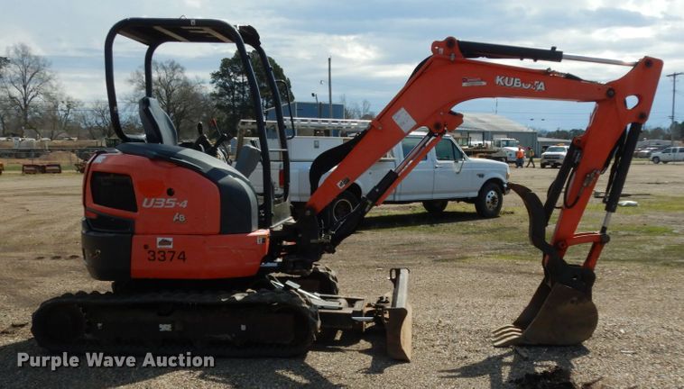 image for item DM2850 2013 Kubota U35-4  mini excavator