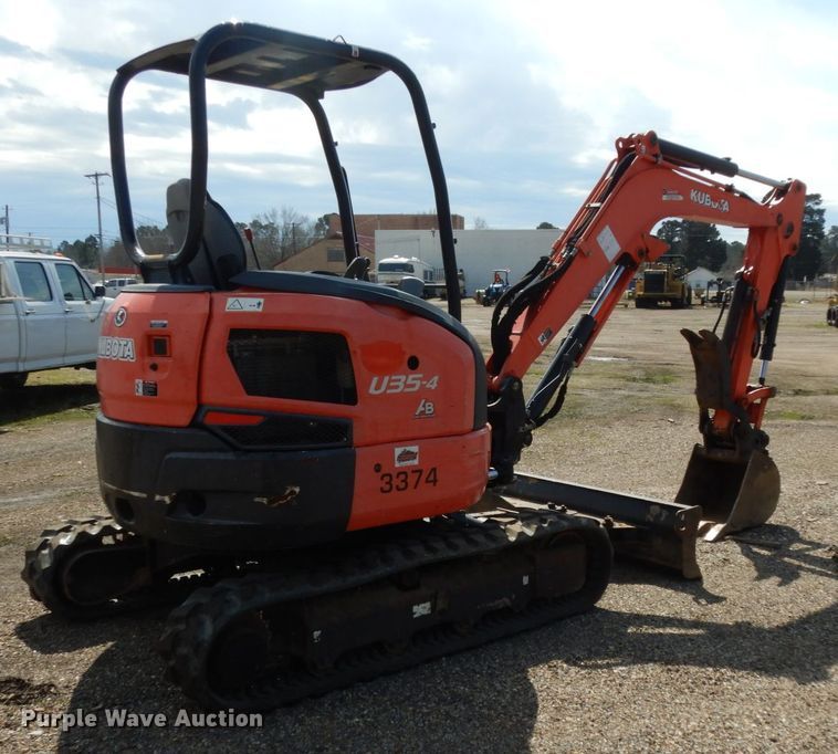 image for item DM2850 2013 Kubota U35-4  mini excavator