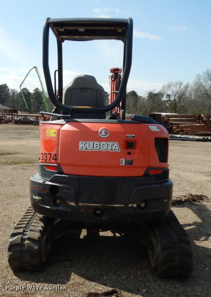 image for item DM2850 2013 Kubota U35-4  mini excavator