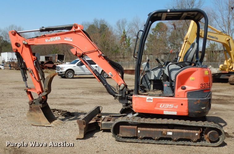 image for item DM2850 2013 Kubota U35-4  mini excavator