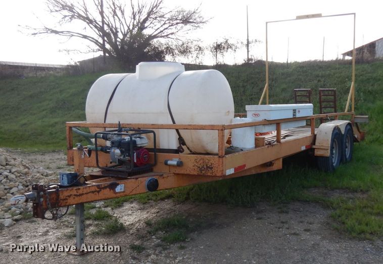 image for item DM2889 2004 Shop built utility trailer