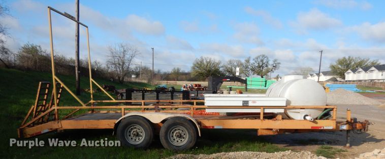 image for item DM2889 2004 Shop built utility trailer