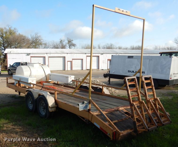 image for item DM2889 2004 Shop built utility trailer