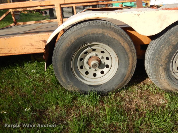 image for item DM2889 2004 Shop built utility trailer