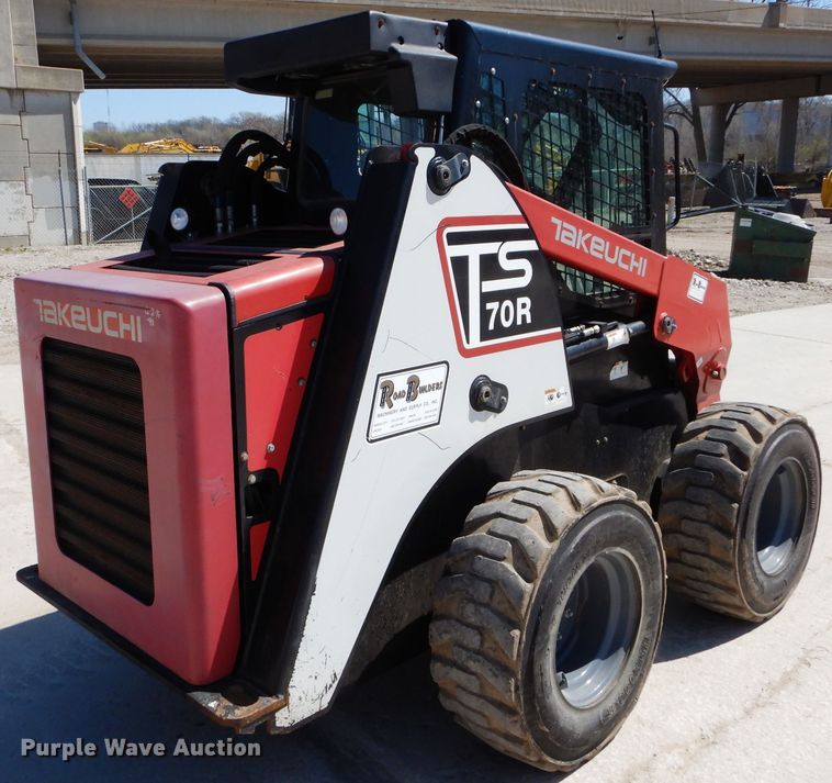 image for item DM4261 2014 Takeuchi TS70R  skid steer loader