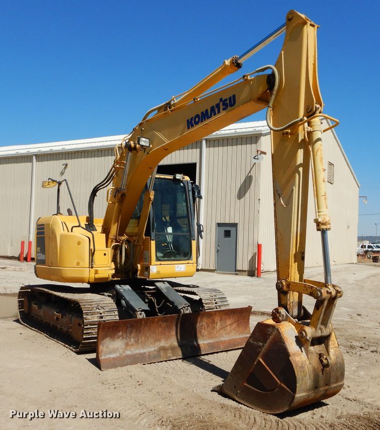 image for item DM4262 2008 Komatsu PC138US-8  mini excavator