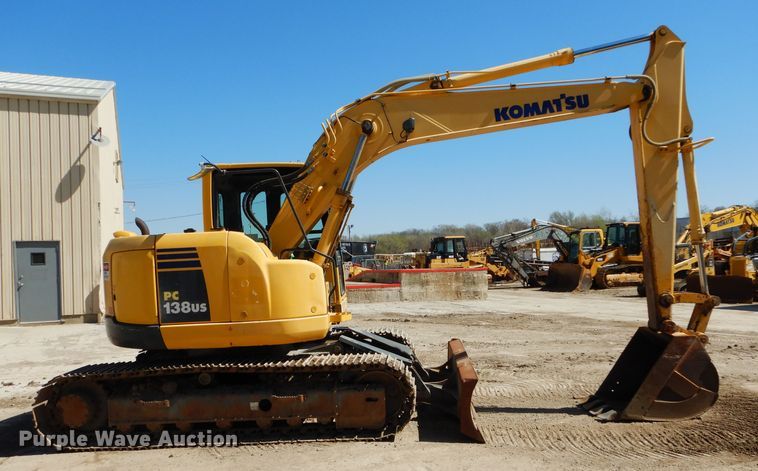 image for item DM4262 2008 Komatsu PC138US-8  mini excavator