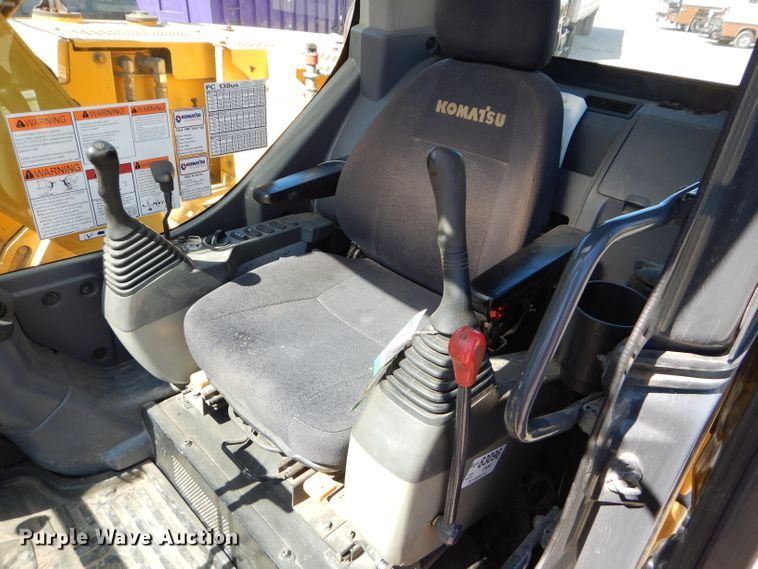 image for item DM4262 2008 Komatsu PC138US-8  mini excavator