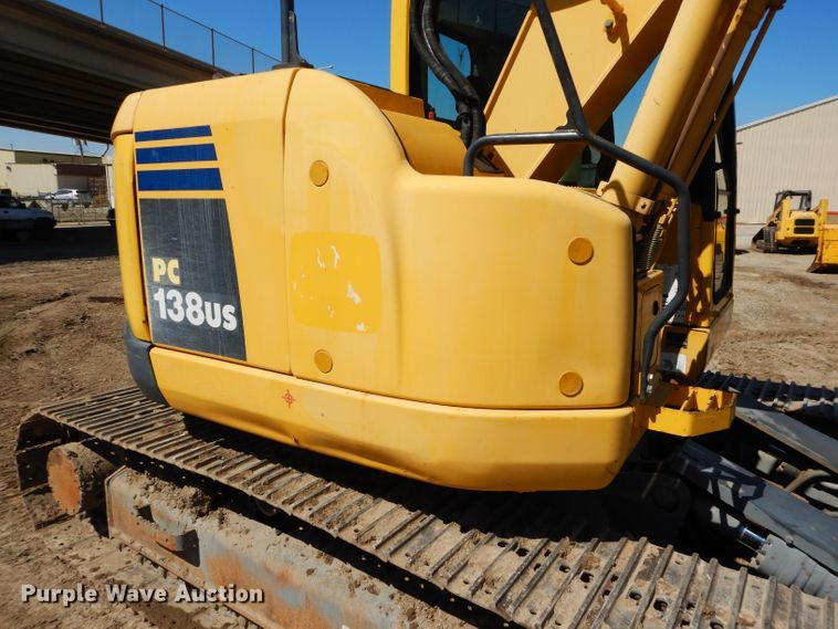 image for item DM4262 2008 Komatsu PC138US-8  mini excavator