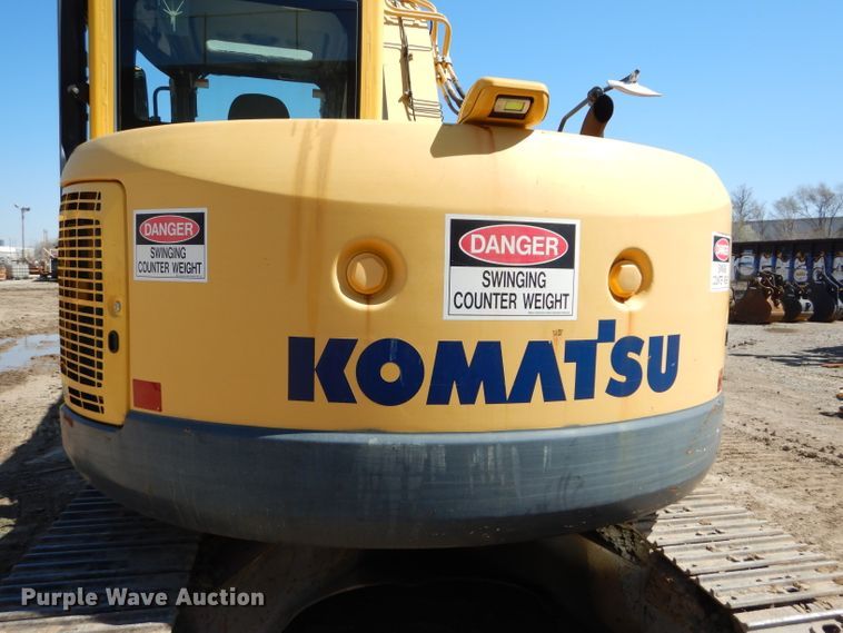 image for item DM4262 2008 Komatsu PC138US-8  mini excavator
