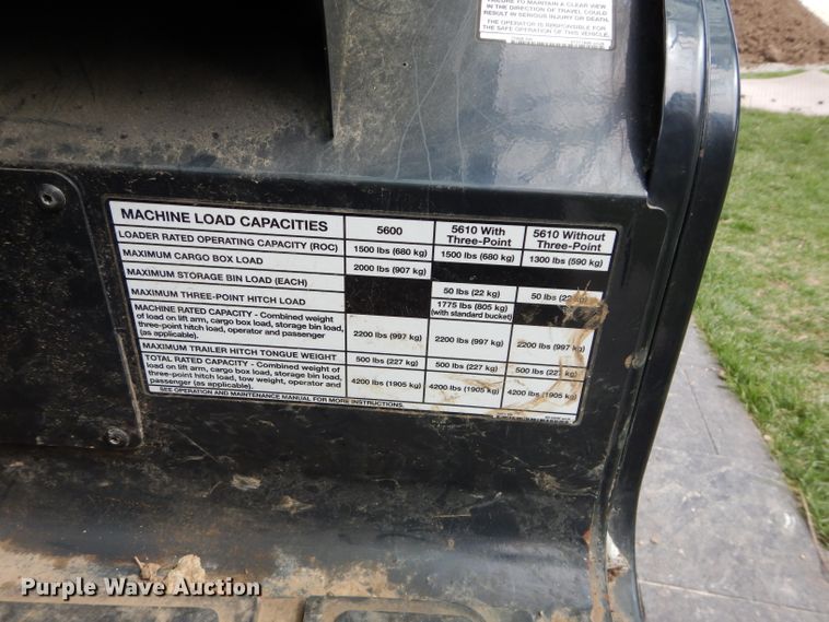 image for item DM4263 2012 Bobcat Toolcat 5600  utility vehicle