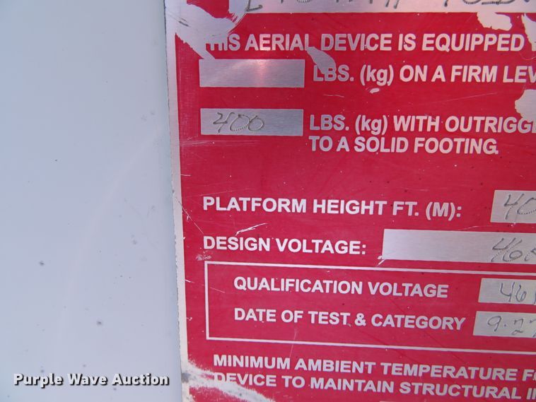 image for item DN5748 2011 Dodge Ram 5500 Heavy Duty  bucket truck