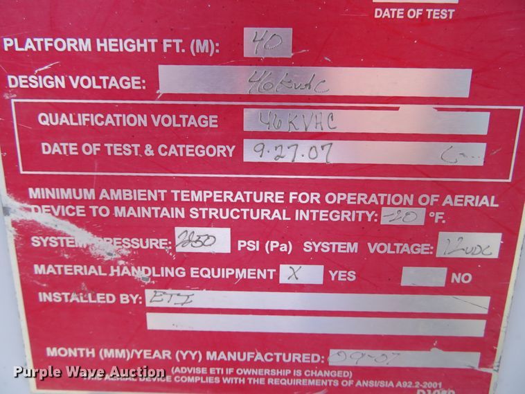 image for item DN5748 2011 Dodge Ram 5500 Heavy Duty  bucket truck