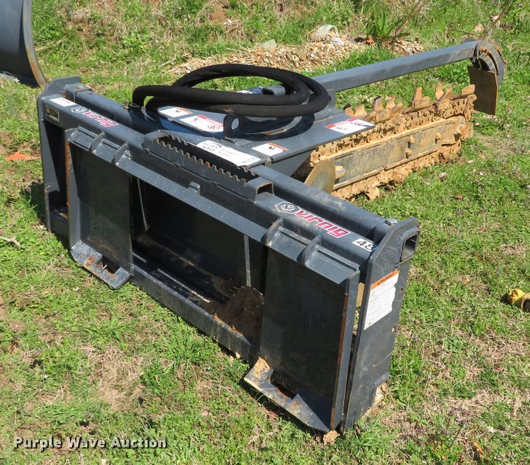 image for item DN5750 Virnig VG-TRN48-25  skid steer trencher