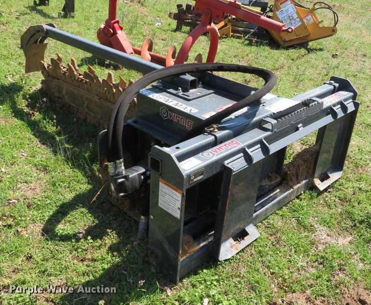 image for item DN5750 Virnig VG-TRN48-25  skid steer trencher